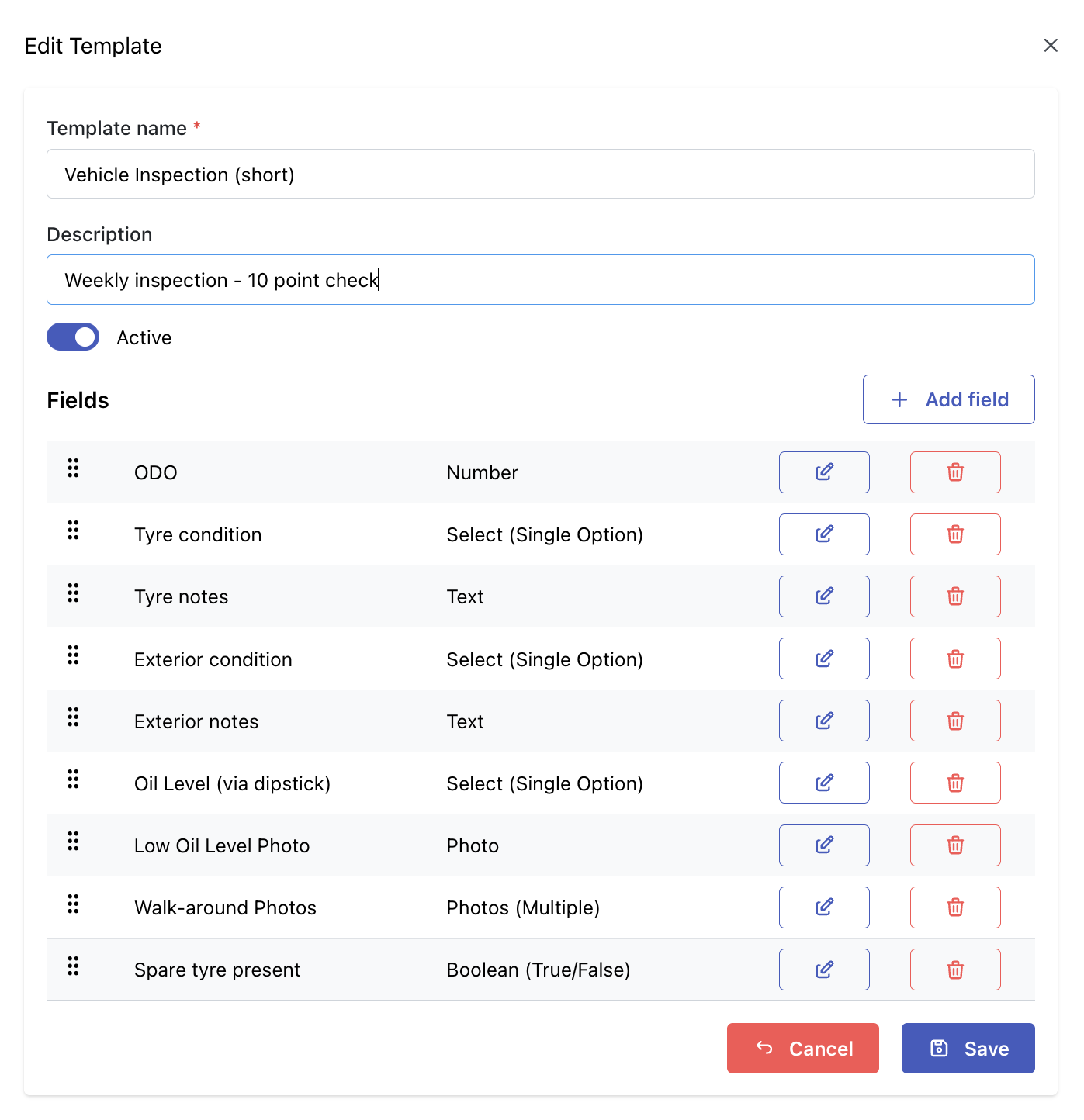flex configuration dashboard